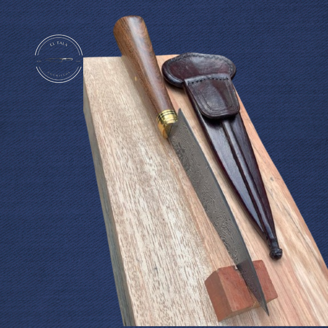 Cuchillo de Damasco random o lineal