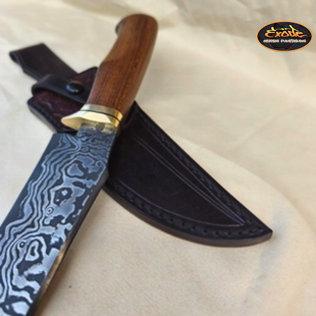 Cuchillo Fighter Damasco