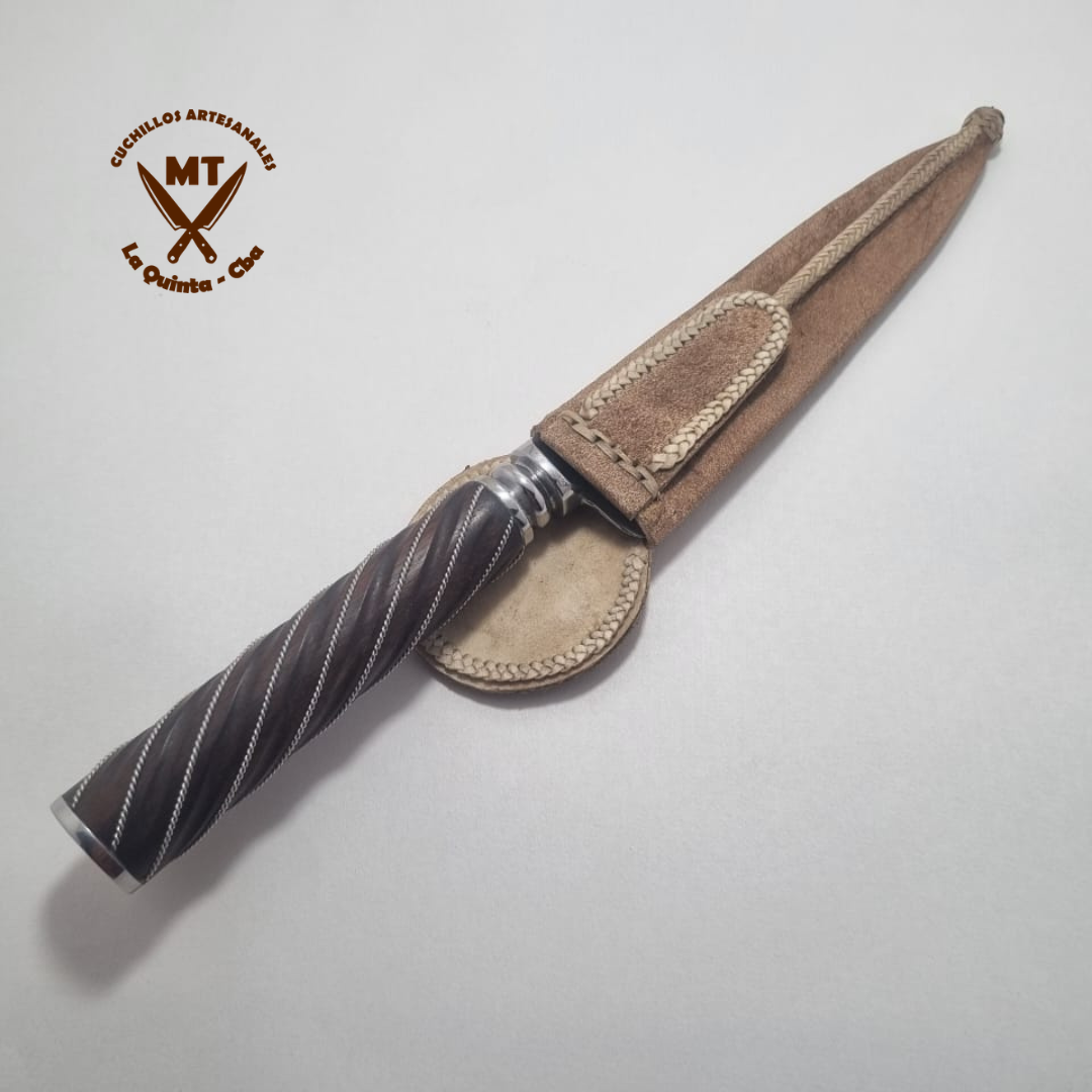 Cuchillo Criollo, Vaina Cuero Crudo