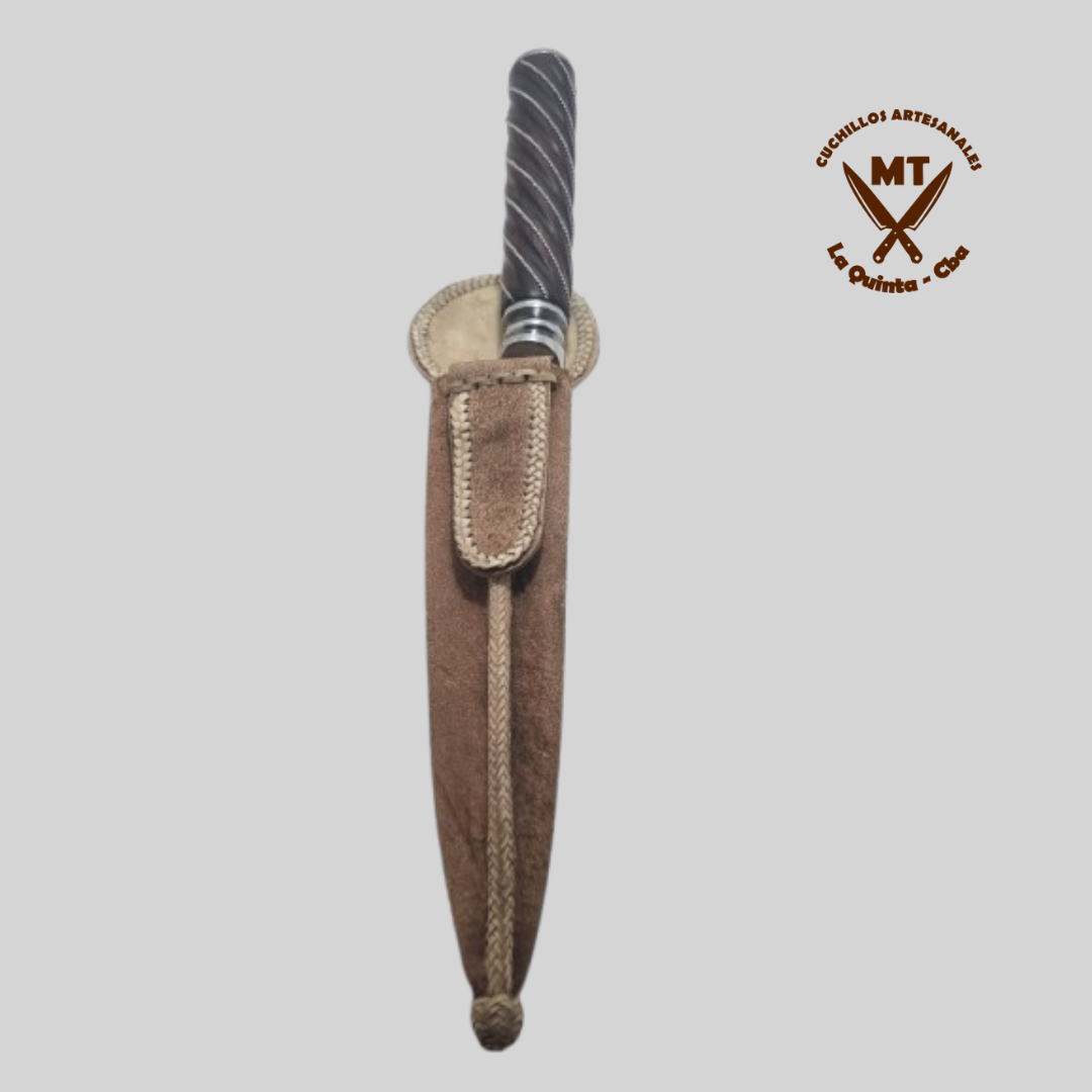 Cuchillo Criollo, Vaina Cuero Crudo
